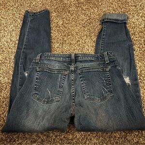 Boston Proper Women's Dark Wash Skinny Jeans